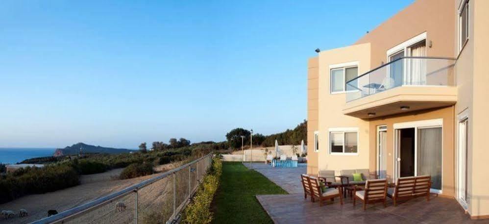 Villa Ariella With Sea View Agia Marina Exterior foto