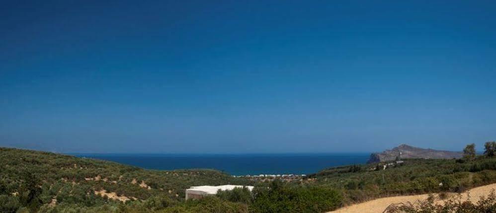 Villa Ariella With Sea View Agia Marina Exterior foto